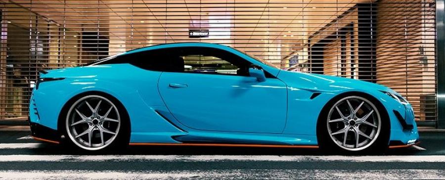  Lexus LC500 Semi-Gulf by Wald 2018 года  (фото 14 из 15)